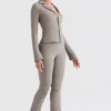 Laurel Smoke High Waisted Trousers