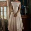 Lauren White Cotton Broderie Anglaise Boat Neck Maxi Dress Lauren White Cotton Broderie Anglaise Boat Neck Maxi Dress