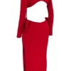 Lavele Red Bow Maxi Dress Lavele Red Bow Maxi Dress