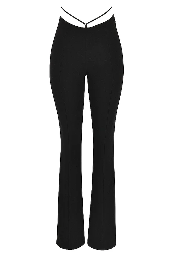Layla Black V-Front Trousers Layla Black V-Front Trousers