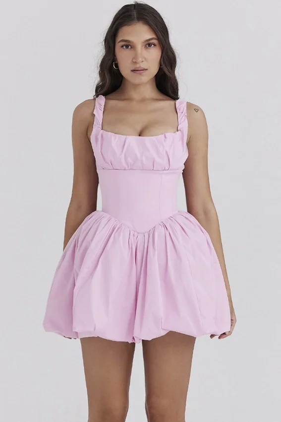 Le Puff Cotton Candy Cotton Tulle Mini Dress Le Puff Cotton Candy Cotton Tulle Mini Dress