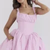 Le Puff Cotton Candy Cotton Tulle Mini Dress Le Puff Cotton Candy Cotton Tulle Mini Dress