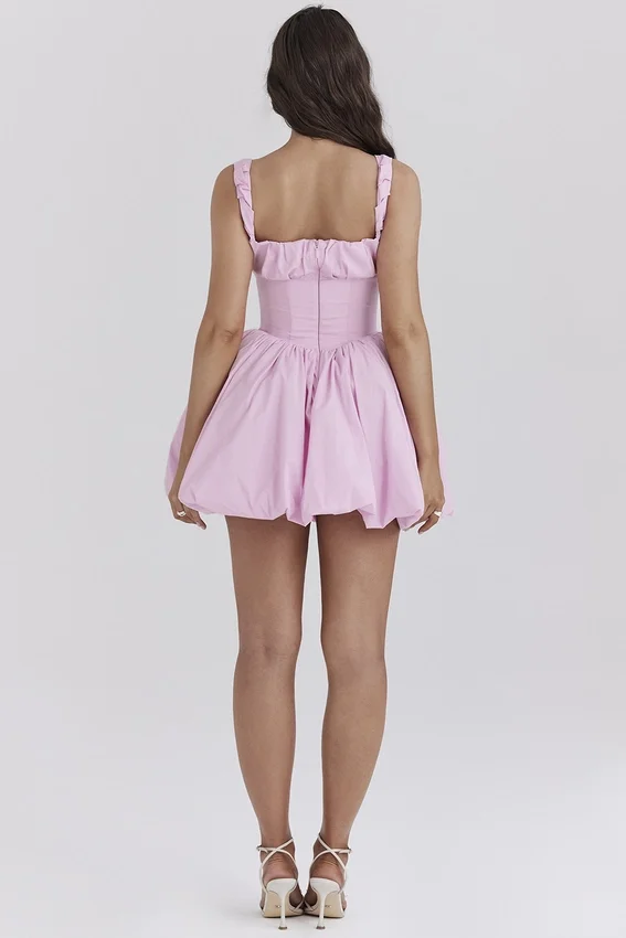 Le Puff Cotton Candy Cotton Tulle Mini Dress Le Puff Cotton Candy Cotton Tulle Mini Dress