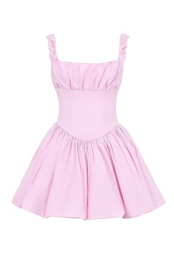 Le Puff Cotton Candy Cotton Tulle Mini Dress Le Puff Cotton Candy Cotton Tulle Mini Dress