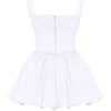Le Puff White Cotton Tulle Mini Dress Le Puff White Cotton Tulle Mini Dress