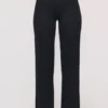 Leona Black Sateen Trousers with Over Skirt Leona Black Sateen Trousers with Over Skirt