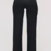 Leona Black Sateen Trousers with Over Skirt Leona Black Sateen Trousers with Over Skirt