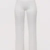 Leona White Sateen Trousers with Over Skirt Leona White Sateen Trousers with Over Skirt