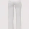 Leona White Sateen Trousers with Over Skirt Leona White Sateen Trousers with Over Skirt