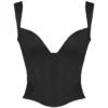 Liberty Black Satin Corset Liberty Black Satin Corset