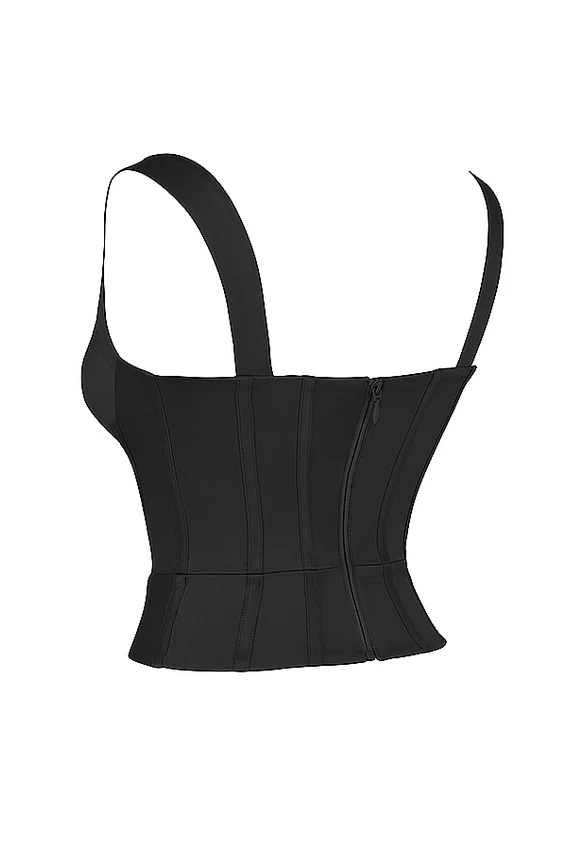 Liberty Black Satin Corset Liberty Black Satin Corset