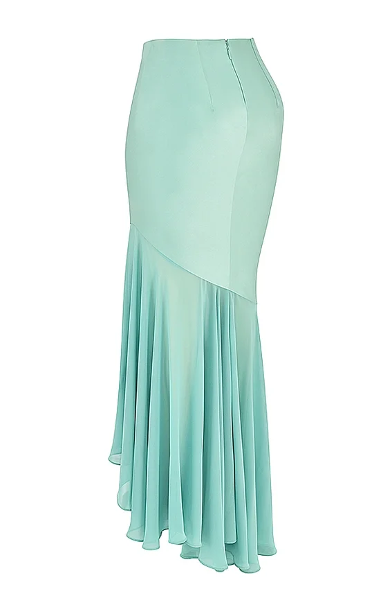 Lila Jade Ruffle Maxi Skirt Lila Jade Ruffle Maxi Skirt