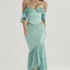Lila Jade Ruffle Maxi Skirt Lila Jade Ruffle Maxi Skirt