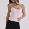 Lini Pink Mesh Corset Top