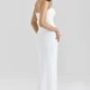 Lini White Mesh Maxi Dress Lini White Mesh Maxi Dress