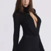 Lois Black Keyhole Bodysuit