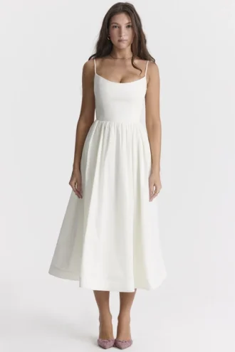 Lolita Ivory Corset Sundress