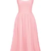 Lolita Rose Pink Cotton Corset Sundress Lolita Rose Pink Cotton Corset Sundress