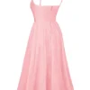 Lolita Rose Pink Cotton Corset Sundress Lolita Rose Pink Cotton Corset Sundress