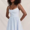 Lolita Soft Blue Corset Sundress Lolita Soft Blue Corset Sundress