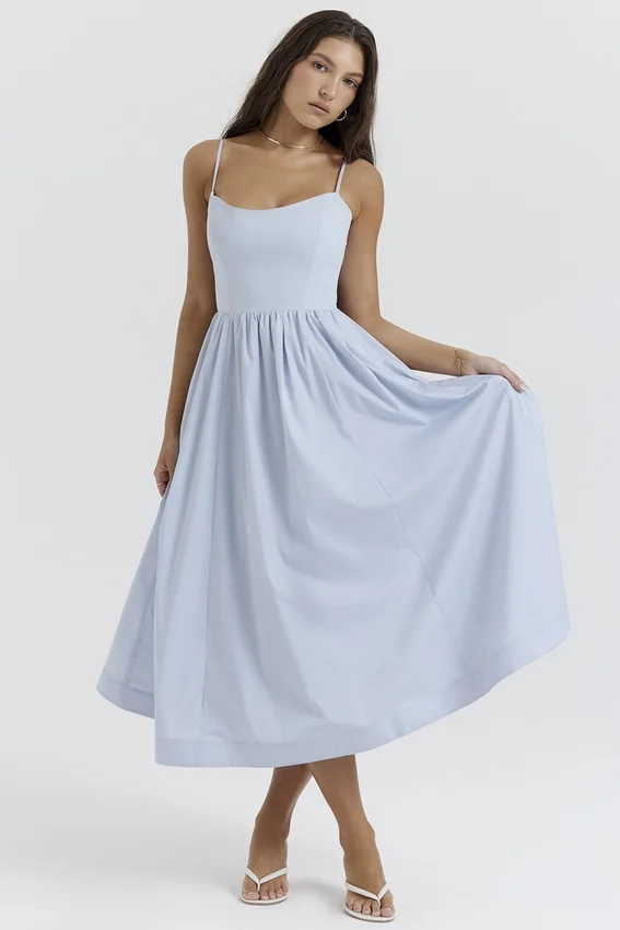 Lolita Soft Blue Corset Sundress Lolita Soft Blue Corset Sundress