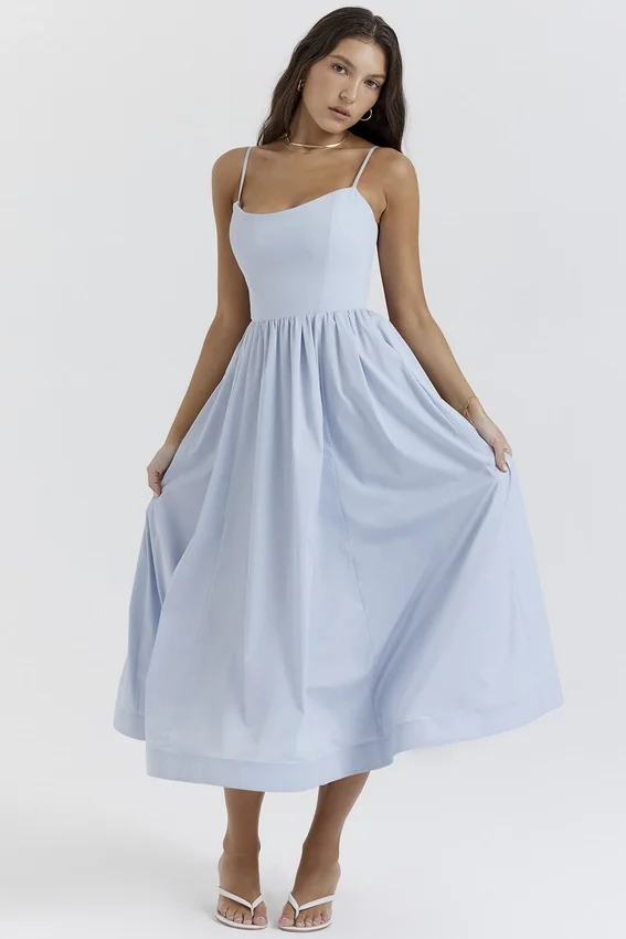 Lolita Soft Blue Corset Sundress Lolita Soft Blue Corset Sundress