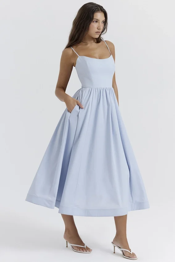 Lolita Soft Blue Corset Sundress Lolita Soft Blue Corset Sundress