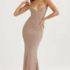 Loren Latte Corset Maxi Dress Loren Latte Corset Maxi Dress
