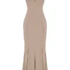Loren Latte Corset Maxi Dress Loren Latte Corset Maxi Dress