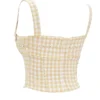 Lottie Gingerbread Gingham Corset Lottie Gingerbread Gingham Corset