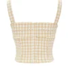 Lottie Gingerbread Gingham Corset Lottie Gingerbread Gingham Corset
