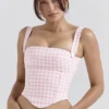 Lottie Strawberry Shortcake Gingham Corset Lottie Strawberry Shortcake Gingham Corset