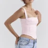 Lottie Strawberry Shortcake Gingham Corset Lottie Strawberry Shortcake Gingham Corset