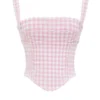 Lottie Strawberry Shortcake Gingham Corset Lottie Strawberry Shortcake Gingham Corset
