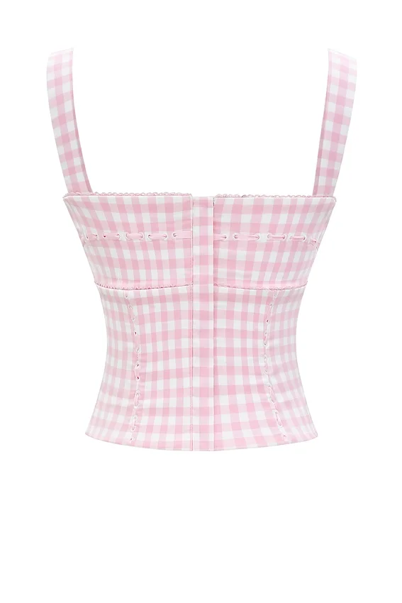 Lottie Strawberry Shortcake Gingham Corset Lottie Strawberry Shortcake Gingham Corset