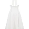 Loulou Ivory Halter Neck Midi Dress Loulou Ivory Halter Neck Midi Dress