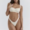 Capri Vanilla High Leg Bikini Bottom Capri Vanilla High Leg Bikini Bottom