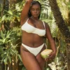 Capri Vanilla High Leg Bikini Bottom Capri Vanilla High Leg Bikini Bottom