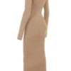 Lucille Camel Fuzzy Maxi Dress Lucille Camel Fuzzy Maxi Dress