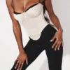 Luette Beige Satin Underwired Corset Luette Beige Satin Underwired Corset