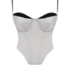 Luette Beige Satin Underwired Corset Luette Beige Satin Underwired Corset