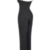 Luisa Charcoal Loungewear Jumpsuit Luisa Charcoal Loungewear Jumpsuit