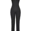 Luisa Charcoal Loungewear Jumpsuit Luisa Charcoal Loungewear Jumpsuit