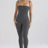 Luisa Charcoal Loungewear Jumpsuit Luisa Charcoal Loungewear Jumpsuit