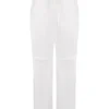 Luna White Cargo Trousers Luna White Cargo Trousers