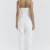 Luna White Cargo Trousers Luna White Cargo Trousers