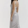 Madeleine Violet Ice Vinyl Midi Dress Madeleine Violet Ice Vinyl Midi Dress