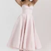 Mademoiselle Ballerina Pink Midi Dress Mademoiselle Ballerina Pink Midi Dress