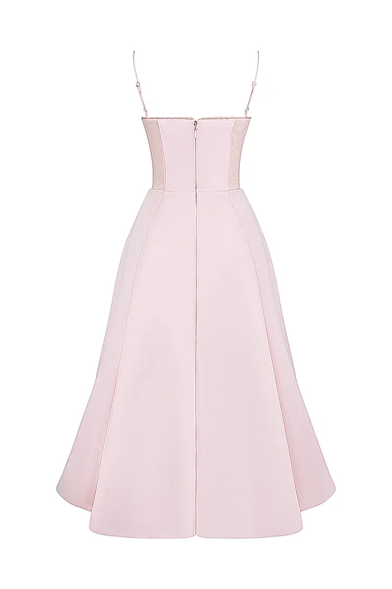 Mademoiselle Ballerina Pink Midi Dress Mademoiselle Ballerina Pink Midi Dress