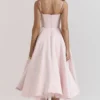 Mademoiselle Ballerina Pink Midi Dress Mademoiselle Ballerina Pink Midi Dress